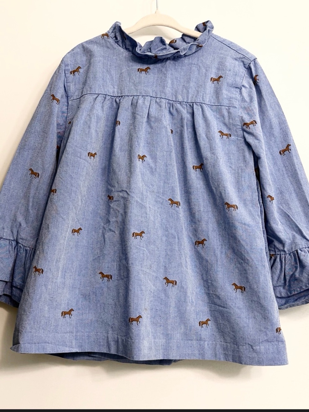 Janie and Jack Equestrian Blouse